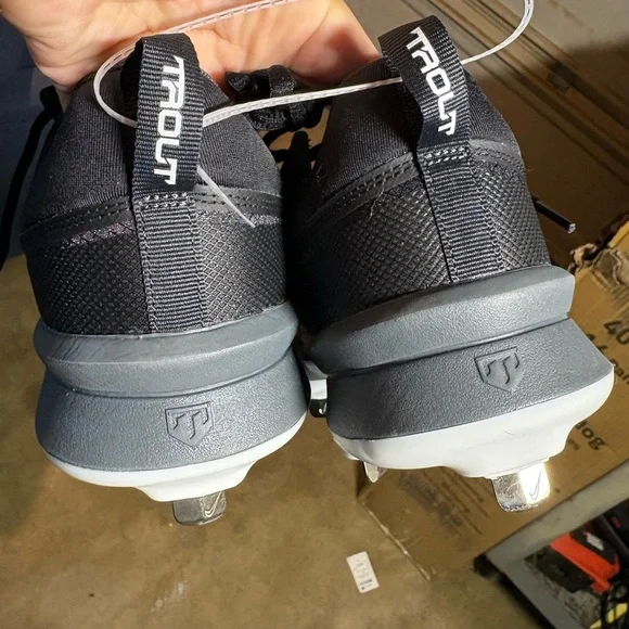 Nike Force Zoom Trout 9 Pro Baseball Metal Cleats Men’s Size 8.5 FB2907-003 - Picture 11 of 13